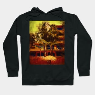 Resort Palm Trees Hoodie